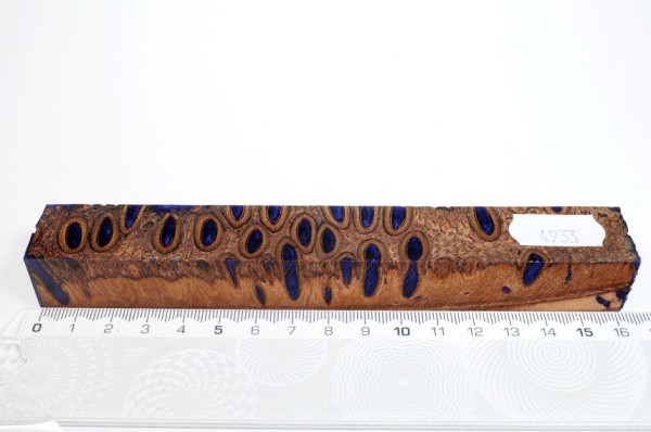 Banksiazapfen in Kunstharz - Lila - 16 cm
