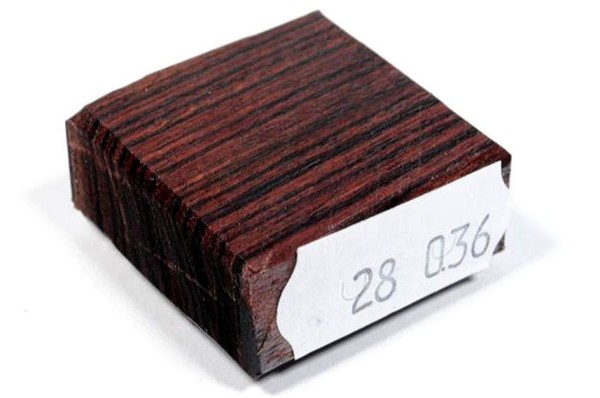 Ring Blank aus Holz - Veilchenholz