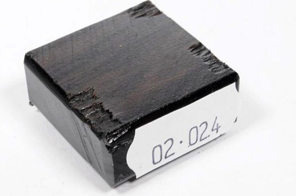 Ring Blank aus Holz - Grenadill