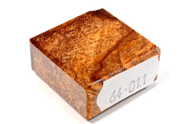 Ring Blank aus Holz - Erle Maser, stabilisiert