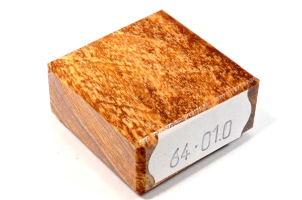 Ring Blank aus Holz - Erle Maser, stabilisiert