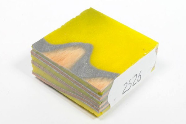 Furnier in Kunstharz für Ringe