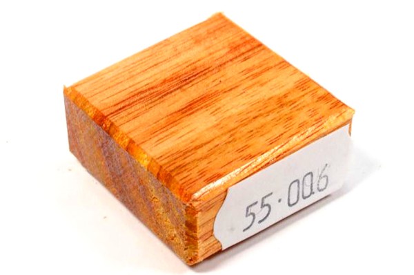 Ring Blank aus Holz - Canary Wood