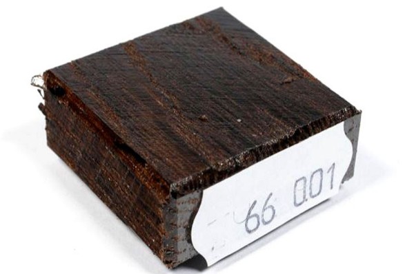 Ring Blank aus Holz - Eiche geräuchert