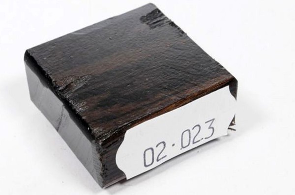 Ring Blank aus Holz - Grenadill