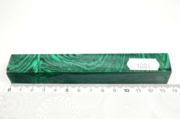 Tru Stone Pen Blank - Malachit