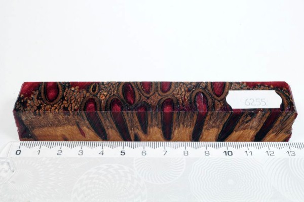 Banksiazapfen in Kunstharz - Rot - 13 cm