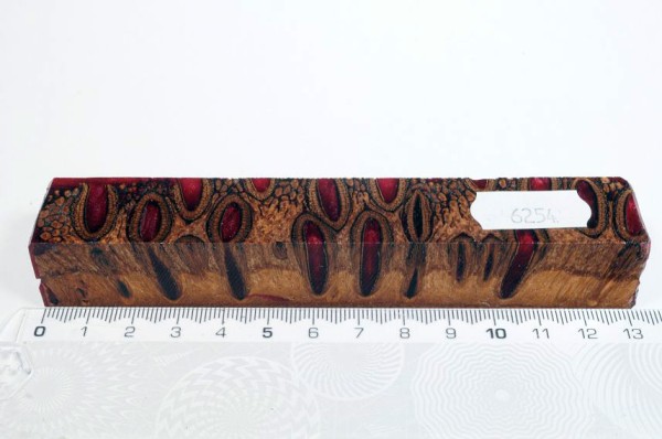 Banksiazapfen in Kunstharz - Rot - 13 cm