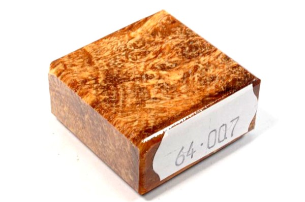 Ring Blank aus Holz - Erle Maser, stabilisiert