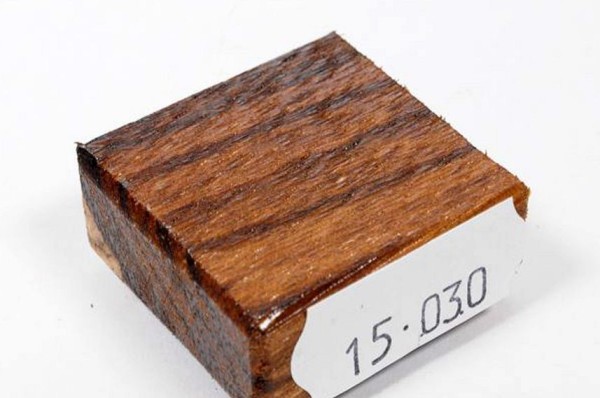 Ring Blank aus Holz - Zebrano