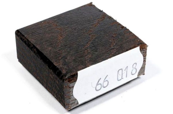 Ring Blank aus Holz - Eiche geräuchert