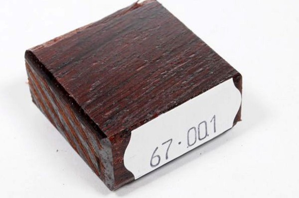 Ring Blank aus Holz - Teak