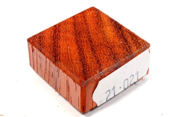 Ring Blank aus Holz - Padouk