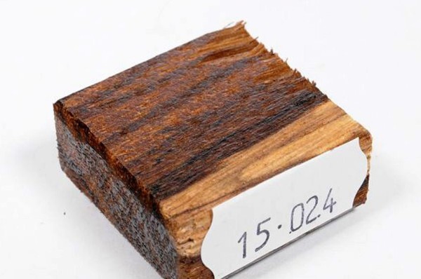 Ring Blank aus Holz - Zebrano