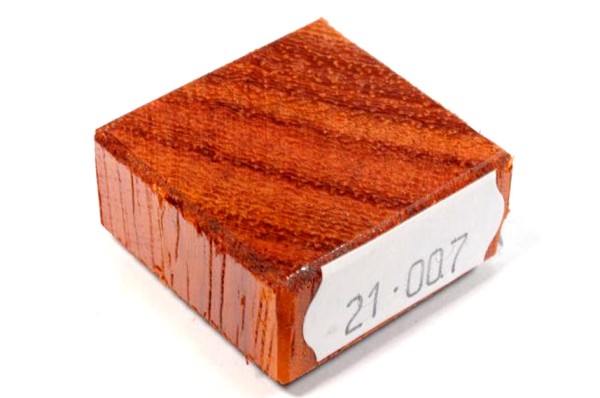 Ring Blank aus Holz - Padouk