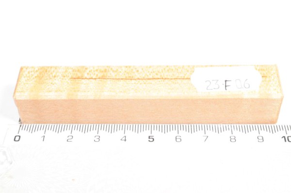 Ahorn geriegelt - Pen Blank