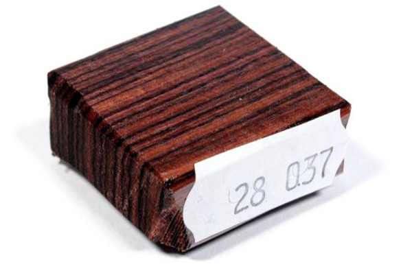Ring Blank aus Holz - Veilchenholz