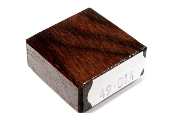 Ring Blank aus Holz - Ziricote