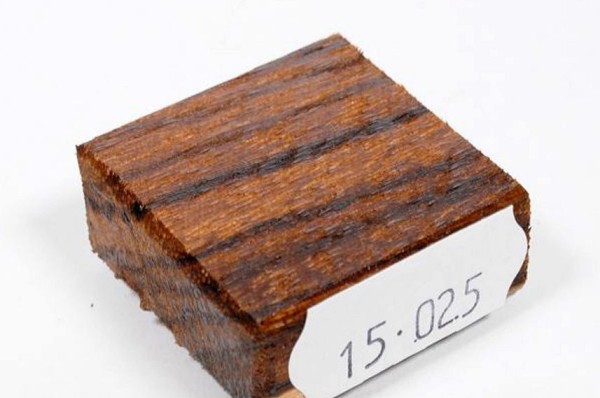 Ring Blank aus Holz - Zebrano