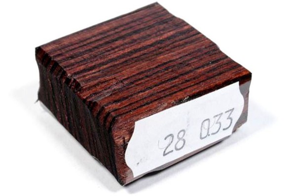 Ring Blank aus Holz - Veilchenholz