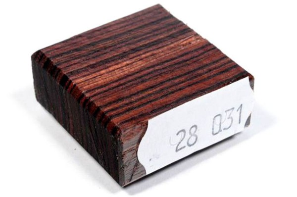 Ring Blank aus Holz - Veilchenholz