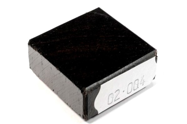 Ring Blank aus Holz - Grenadill