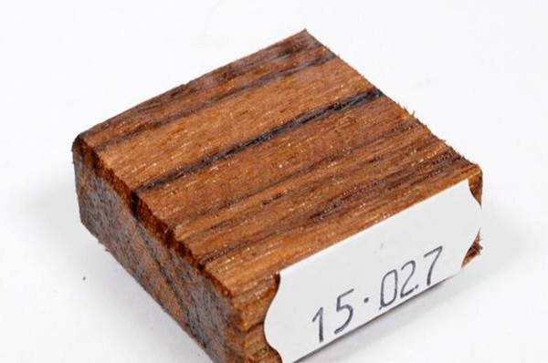 Ring Blank aus Holz - Zebrano