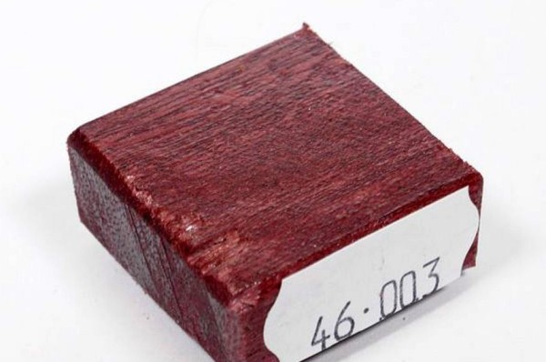 Ring Blank aus Holz - Amaranth - 2.Wahl