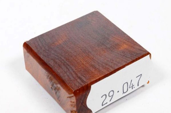 Ring Blank aus Holz - Thuja Maser