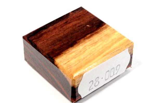 Ring Blank aus Holz - Veilchenholz