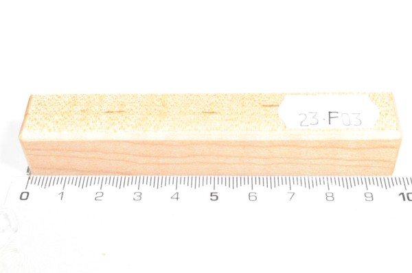 Ahorn geriegelt - Pen Blank