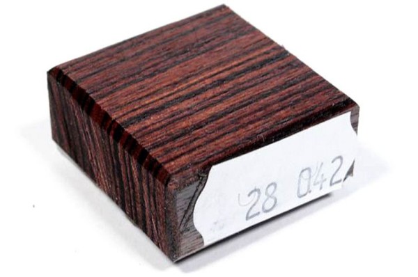 Ring Blank aus Holz - Veilchenholz