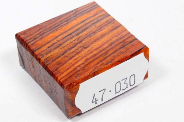 Ring Blank aus Holz - Cocobolo