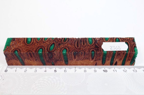 Banksiazapfen in Kunstharz - Grün - 13 cm