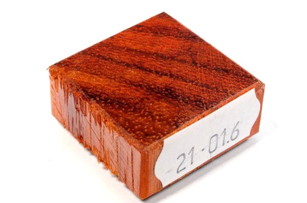 Ring Blank aus Holz - Padouk