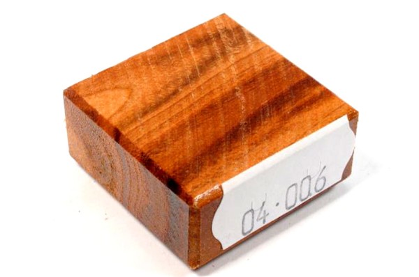 Ring Blank aus Holz - Pflaume