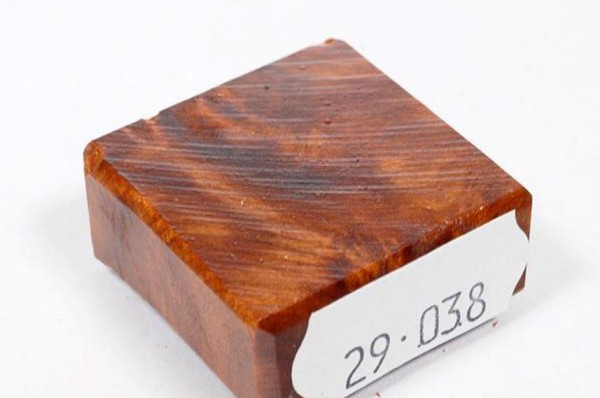 Ring Blank aus Holz - Thuja Maser
