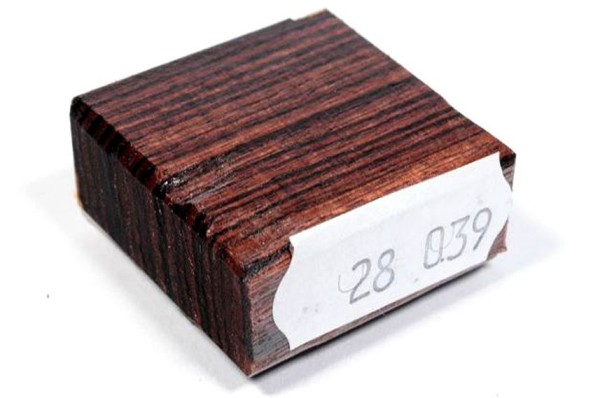 Ring Blank aus Holz - Veilchenholz
