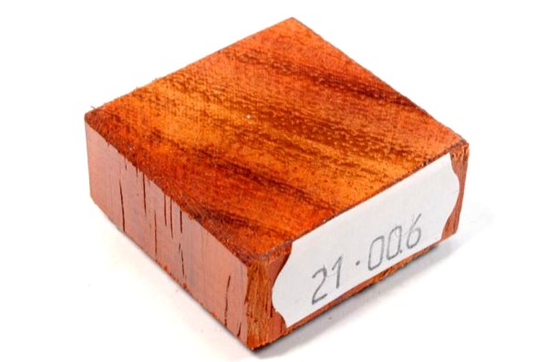 Ring Blank aus Holz - Padouk