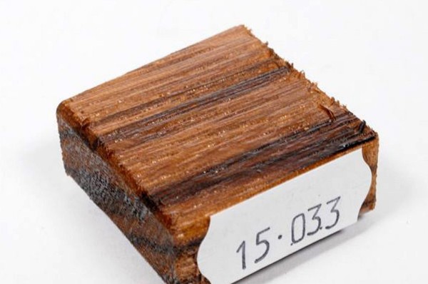 Ring Blank aus Holz - Zebrano