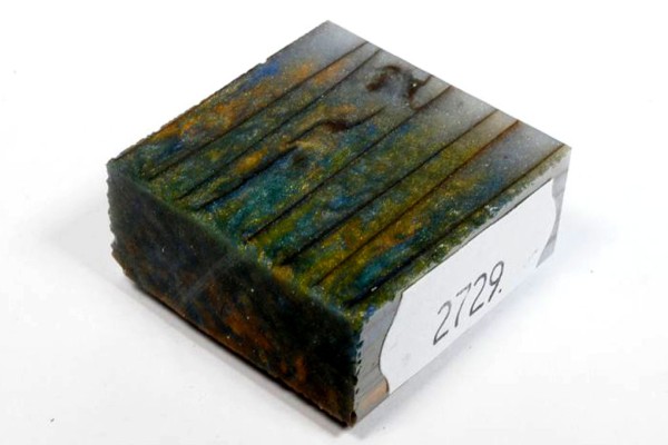 Welle in Kunstharz für Ringe