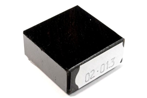 Ring Blank aus Holz - Grenadill