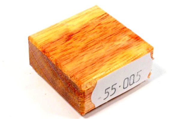Ring Blank aus Holz - Canary Wood