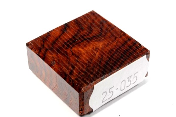 Ring Blank aus Holz - Honduras Palisander Maser