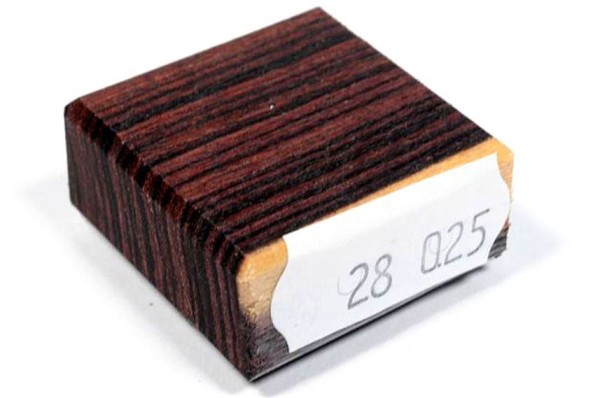 Ring Blank aus Holz - Veilchenholz