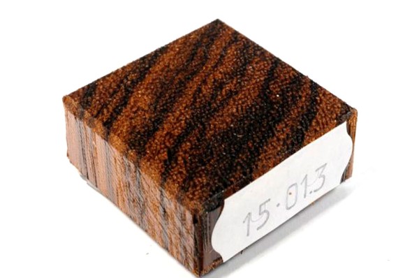 Ring Blank aus Holz - Zebrano