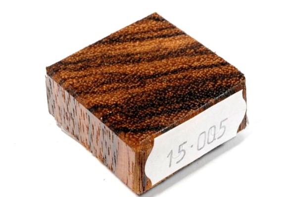 Ring Blank aus Holz - Zebrano