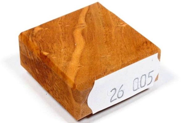Ring Blank aus Holz - Olive