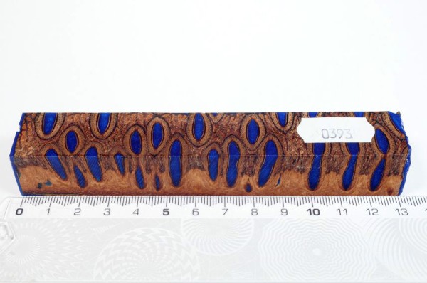 Banksiazapfen in Kunstharz - Blau - 13 cm