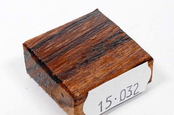 Ring Blank aus Holz - Zebrano